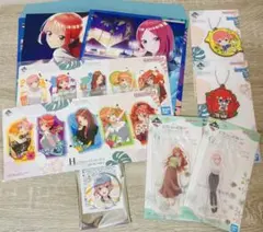 【まとめ売り】五等分の花嫁 一番くじ 五つ子ハネムーン アクリルスタンド 他
