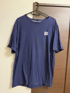 FILA Tシャツ ネイビー XL