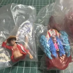 ワンピース フィギュア 2体セット ルフィ バギー - メルカリ