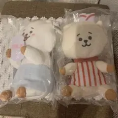 RJ ぬいぐるみ　一番くじ 2体セット　BTS JIN