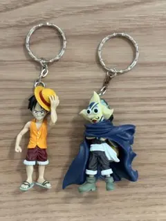 ONE PIECE ワンピース ルフィ そげキング キーホルダー 2種セット