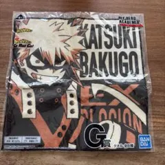 僕のヒーローアカデミア 爆豪勝己 タオル　一番くじ　ヒロアカ