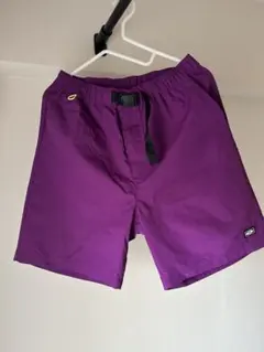 極美品・タグ付】チャレンジャー ナイロン ショートパンツ 黒L 長瀬