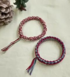 ミサンガ  ヘアゴム２個セット