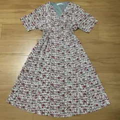 E hyphen world gallery 花柄ロングワンピースのサムネイル