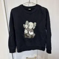 UNIQLO KAWS コラボ トレーナー ブラック 140