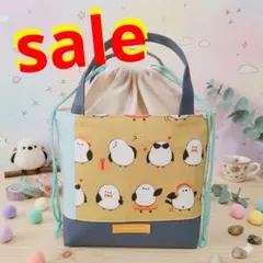 ハンドメイド　ランチバッグ　お弁当バッグ　保冷バッグ　保冷ランチバッグ　巾着