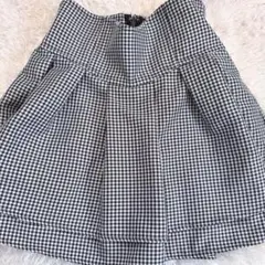 ミシェルマカロン　美脚スカート　ギンガムチェック　Sサイズ