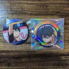 影山飛雄 缶バッチ 2個セット