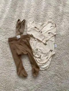 ロンパース・タイツセット　Beitaoya