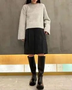 23aw ユナイテッドアローズシルバーラメニット