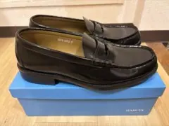 HARUTA ローファー 6550 ブラック 27cm EEE