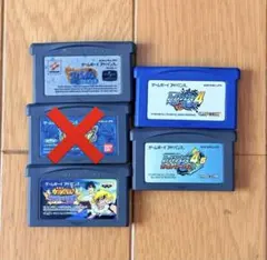 ロックマンエグゼ　など　GBAソフト