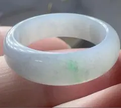 天然ミャンマー産翡翠（A貨)バングル 53.8mm 鑑定書付き - メルカリ