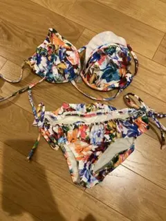 フラワープリント セパレートビキニ