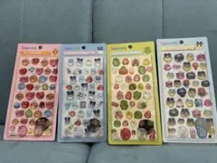 Tamagotchi 3Dステッカー 4パックセット