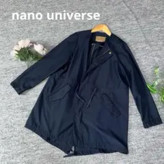 nano universe ブルゾン　ネイビー　大きめ