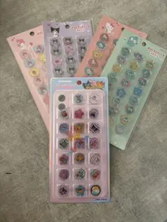 正規品　サンリオ　SANRIO おはじきふうシール