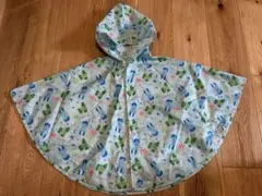 フード付きレインポンチョ 80-100cm