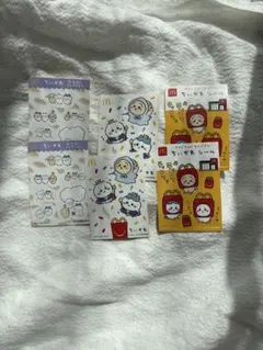 マクドナルド ちいかわ シール ステッカー 6枚セット 3種 非売品