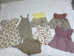 teteatete ロペピクニック 他 女の子 90 夏服 子供服 まとめ売り