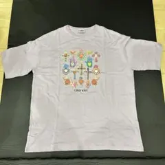 きゃりーぱみゅぱみゅ Tシャツ CANDY WAVE 紫色 フリーサイズ
