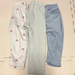 保育園着　ズボン　3点セット　まとめ売り　90 女の子
