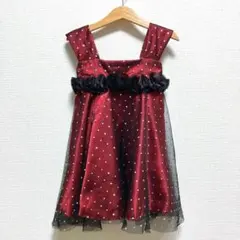 超美品＊未使用｜110cm ドレス｜フォーマル 発表会 結婚式のサムネイル