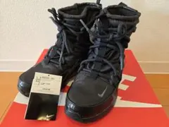 NIKE TANJUN HIGH RISE 23cm ブラック ハイカット防寒