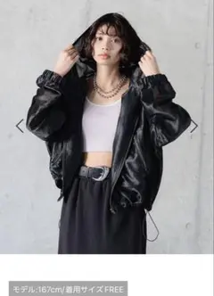 ★PAGE BOY★ページボーイ　シャイニーシアーブルゾン　超美品！