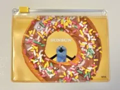 パペットスンスン　シークレットスライドポーチ　ドーナッツ