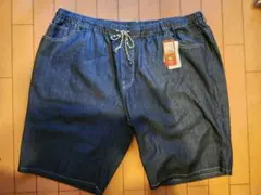 デニム生地5Lサイズ 綿100% ショートパンツ