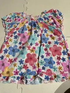 花柄 ブラウス 100cm