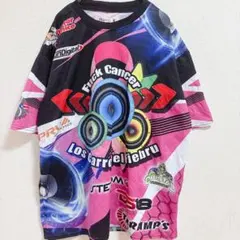 新品シミ有り☆DIESEL ディーゼル プリント ビッグTシャツ Mサイズ 