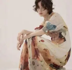 【AMERI/アメリ】《STUDIOUS別注》Art Organdy Dress