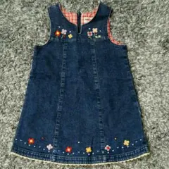 MIKIHOUSE 100cm ジャンパースカート ワンピース