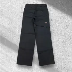 未使用級　Dickies ダブルニー 黒 32 ワークパンツ 美品