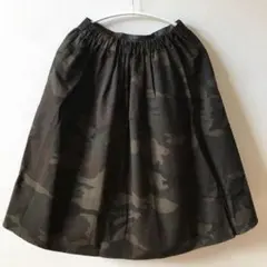 新品未使用 ◇ アーバンリサーチドアーズ ◇ カモフラコットンギャザースカート