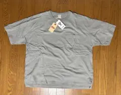 定価7150円　聖林公司　ヘルスニット　グレー オーバーサイズ Tシャツのサムネイル