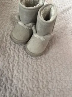 新品未使用タグ付き/13cm/ブーツ/グレー