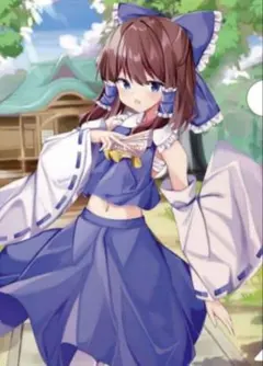 東方project 博麗霊夢 (青霊夢) A4クリアファイル