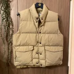 お*う様 Wrangler ラングラー ベージュ　ダウン　ベスト　ヴィンテージ