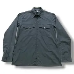 90's agnes b riri zipped twill shirt - メルカリ