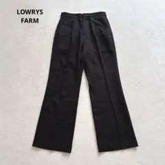 ローリーズファーム ハイウエストソフトフレアパンツ スラックス ウエストゴム　M