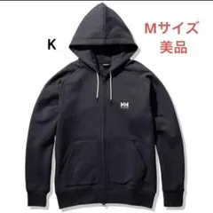 ヘリーハンセンHelly Hansen スウェットフードパーカー 黒　M　美品