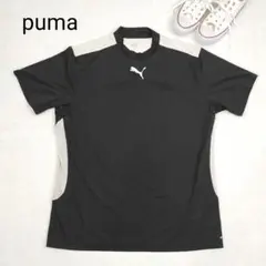 【プーマ】 Tシャツ 速乾 スポーツ サッカー (XXL) 黒 ブラック