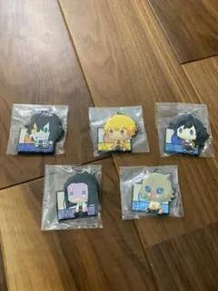 鬼滅の刃　ラバーストラップ5体セット