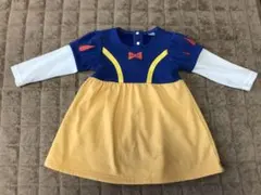 ディズニー しらゆきひめ  ワンピース 白雪姫 ドレス 80 なりきりプリンセス
