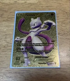 Mewtwo EX ゴールドカラー ホログラム仕様