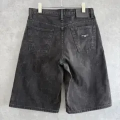 POLO JEANS CO. ポロジーンズ ブラックデニムハーフパンツ W30のサムネイル